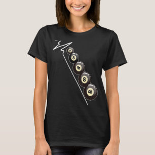 Camiseta Frequência Cardíaca Snooker Frequência Cardíaca EC