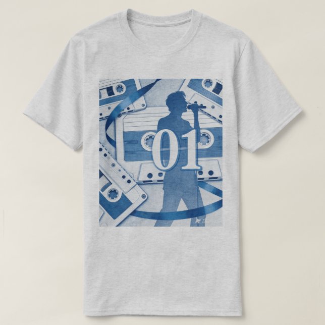 Camiseta Frequências Desvanecidas (Frente do Design)