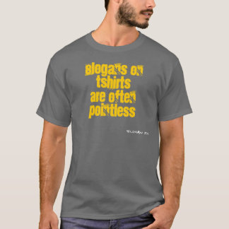 Camiseta Frequentemente injustificado