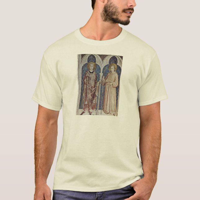 Camiseta Fresco com cenas da vida de St Martin (Frente)