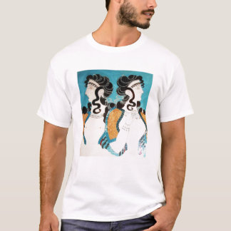 Camiseta Fresco de Minoan, mulheres