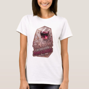 Camiseta Fresco Ouro FALE COMIGO DEPOIS DE MAIS ALGUNS COPO
