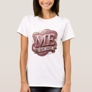 Camiseta Fresco Rosa ME EST 1989 Design Ousado