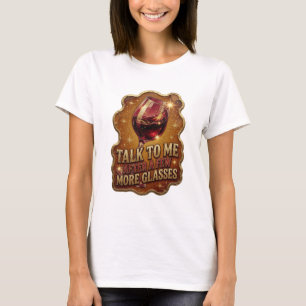 Camiseta Fresh Gold FALE COMIGO DEPOIS DE ALGUMAS OUTRAS TA