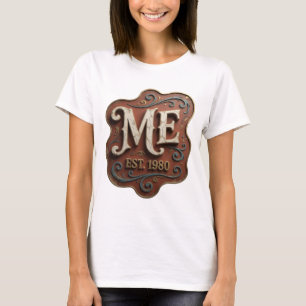 Camiseta Fresh Gold ME EST 1980 Design Personalizado