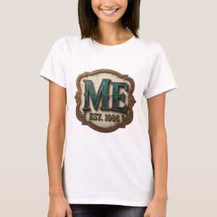Camiseta Fresh Gold ME EST 1986 Design Personalizado