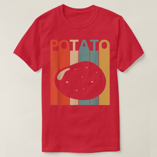 Camiseta Fresh Potato Vegetable Lover  (Frente do Design)
