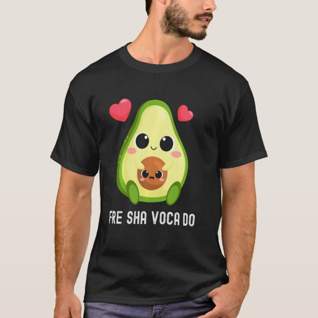 Camiseta Freshavacado Freshavacado Fre Shavacado Funny Mem (Frente)
