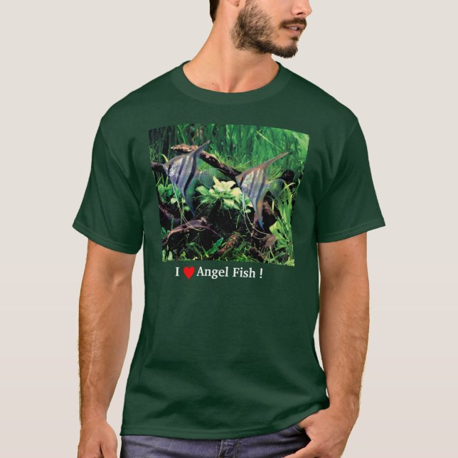 Camiseta Freshwater Angel Fish (Frente)
