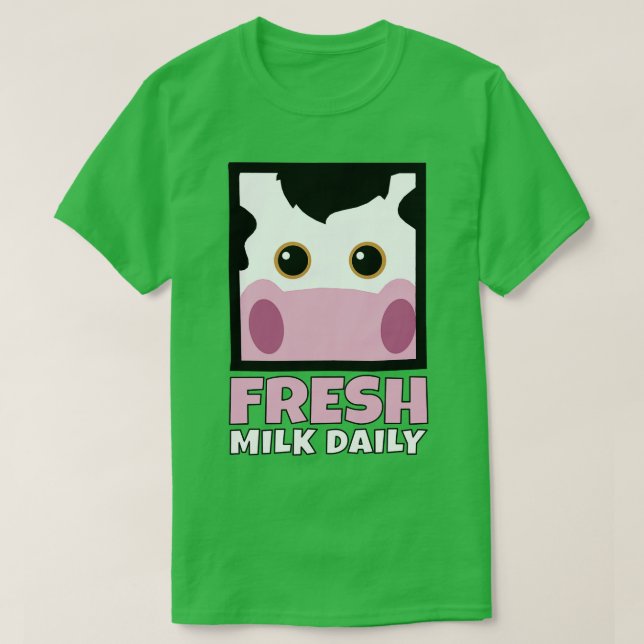 Camiseta Freshy Milky Daily (Frente do Design)
