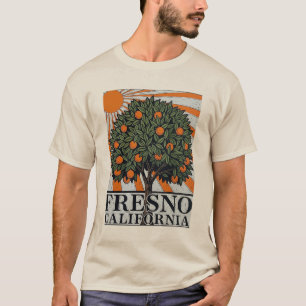 Camiseta Fresno California Central Valley