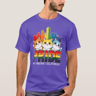 Camiseta Fresno Cidade Califórnia EUA retrô
