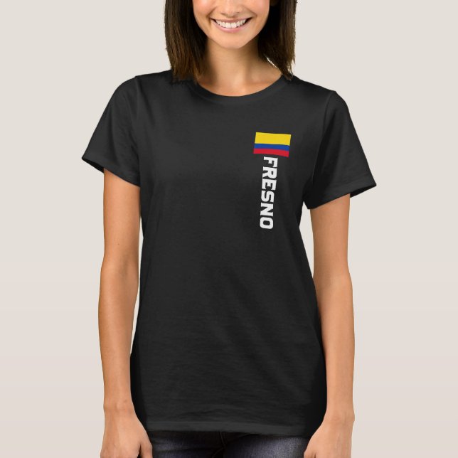 Camiseta Fresno Colombia For Colombian Men Women Kids (Frente)