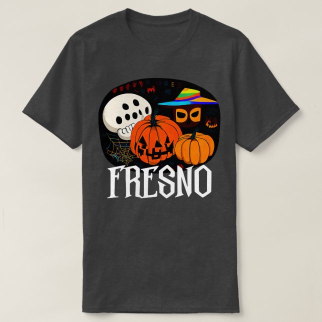 Camiseta Fresno Halloween (Frente do Design)