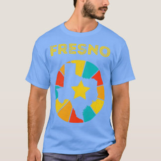 Camiseta Fresno Texas Vintage angustiou Souvenir 1
