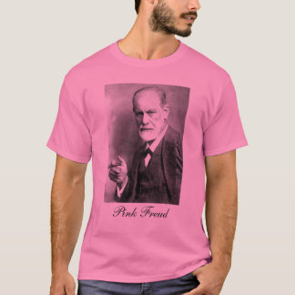 Camiseta Freud cor-de-rosa