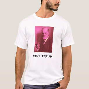 Camiseta Freud cor-de-rosa