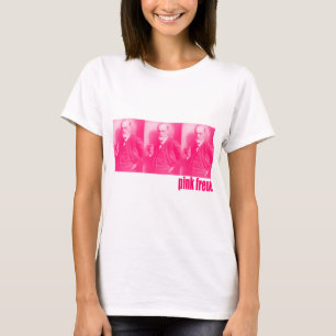 Camiseta Freud cor-de-rosa