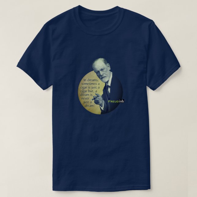 Camiseta Freud-ish (Frente do Design)