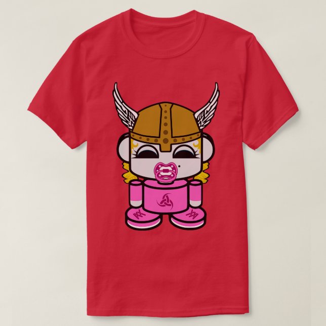 Camiseta Freya OBABYBOT Toy Robot (Frente do Design)
