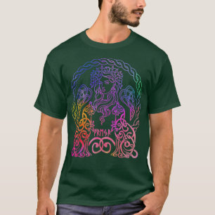 Camiseta Freya Viking Goddese Freyja Norse Mythology Rainbo