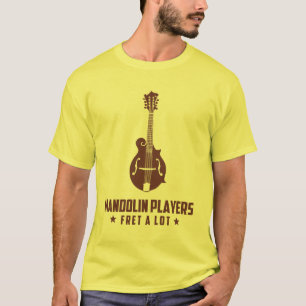 Camiseta Fricção dos jogadores do bandolim muito