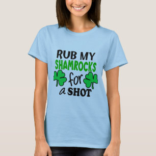 Camiseta Friccione meus trevos para um tiro
