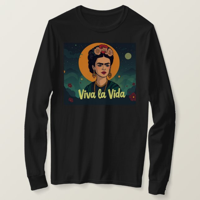 Camiseta frida (Frente do Design)