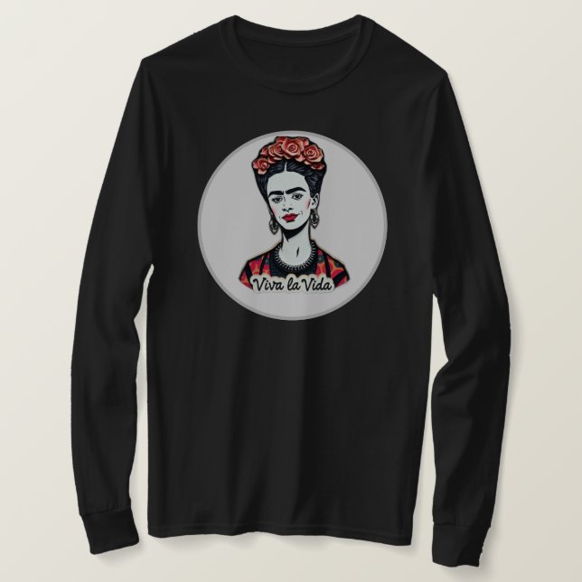 Camiseta Frida Kahlo (Frente do Design)
