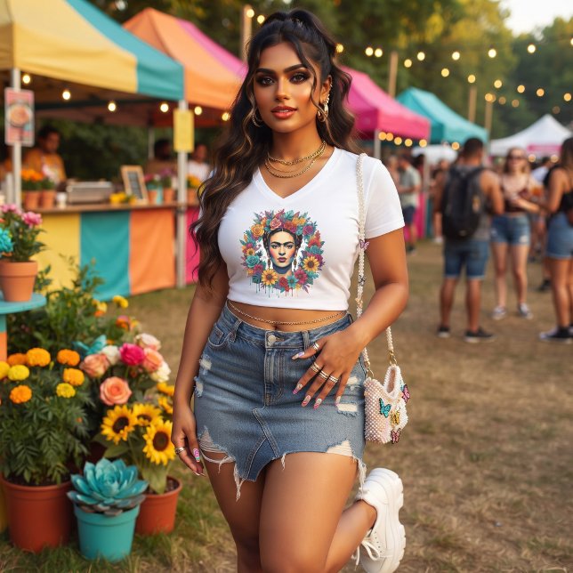 Camiseta Frida Kahlo (Criador carregado)