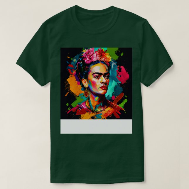 Camiseta frida kahlo (Frente do Design)
