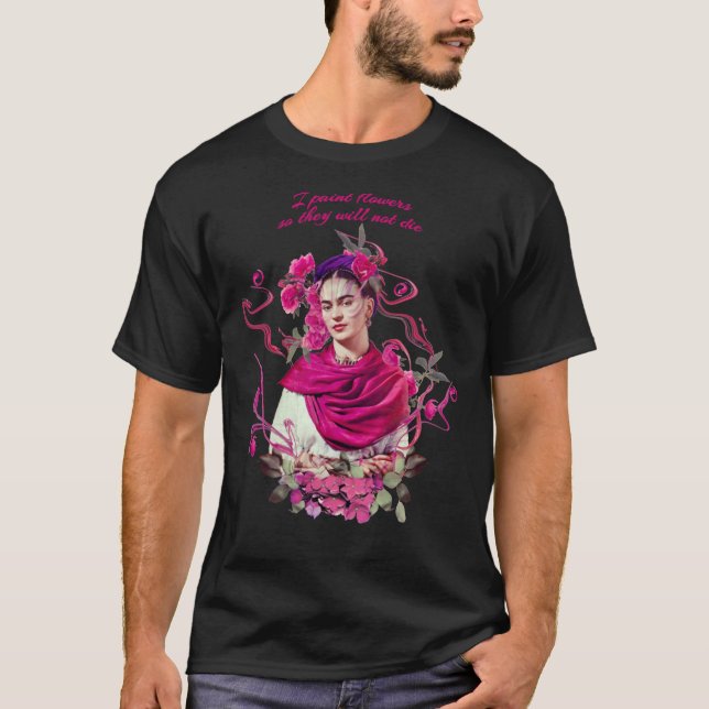 Camiseta Frida Kahlo Art Classic - Essential T-Shirt (Frente)