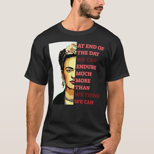 Camiseta Frida Kahlo - Nós podemos usar T-Shirt essencial c (Frente)
