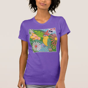 Camiseta Frida Kahlo Parrot Graphic