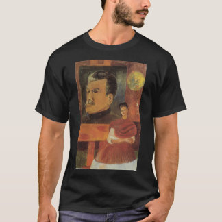 Camiseta Frida Kahlo - Pintura Comunista Stalin Essencial T