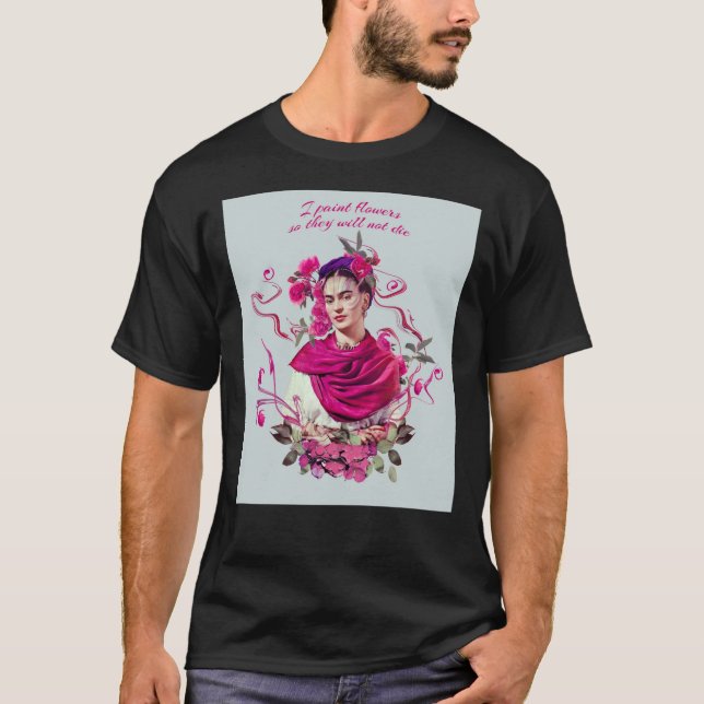 Camiseta FRIDA KAHLO pintura feminista mexicana Mou (Frente)