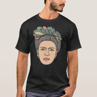 Camiseta Frida Kahlo Portrait Art