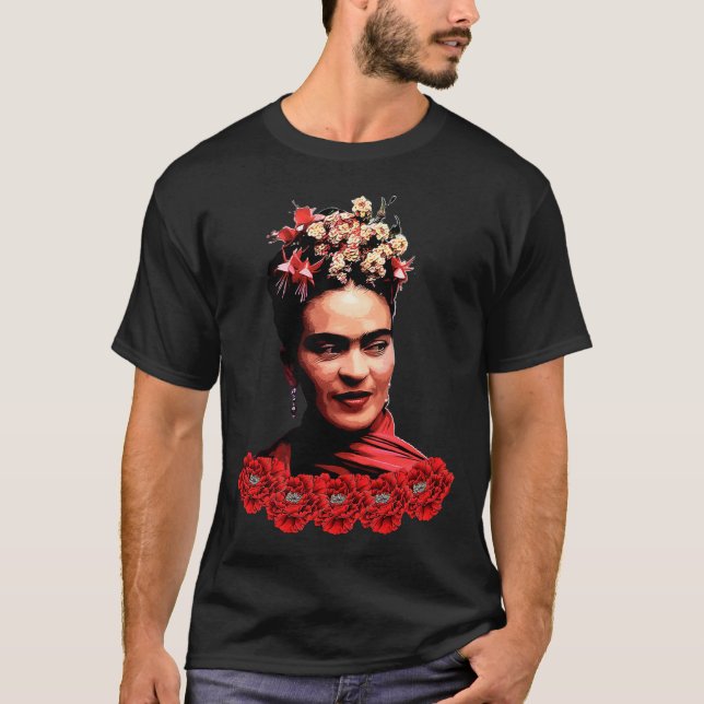 Camiseta FRIDA KAHLO, THE QUEEN Classic T-Shirt (Frente)