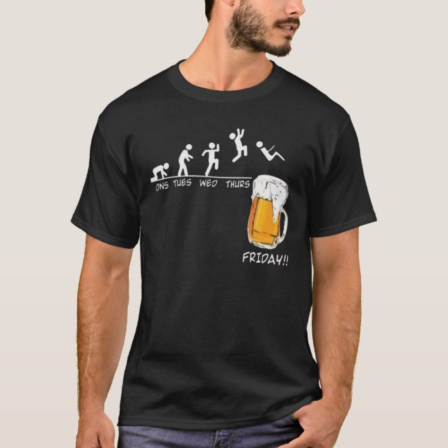 Camiseta Friday Beer (Frente)