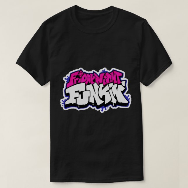 Camiseta Friday Night Funkin - Caracteres (Frente do Design)