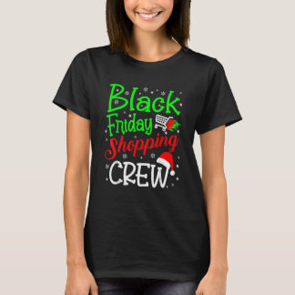 Camiseta Friday Shopping Crew Christmas Black Shopping Fami
