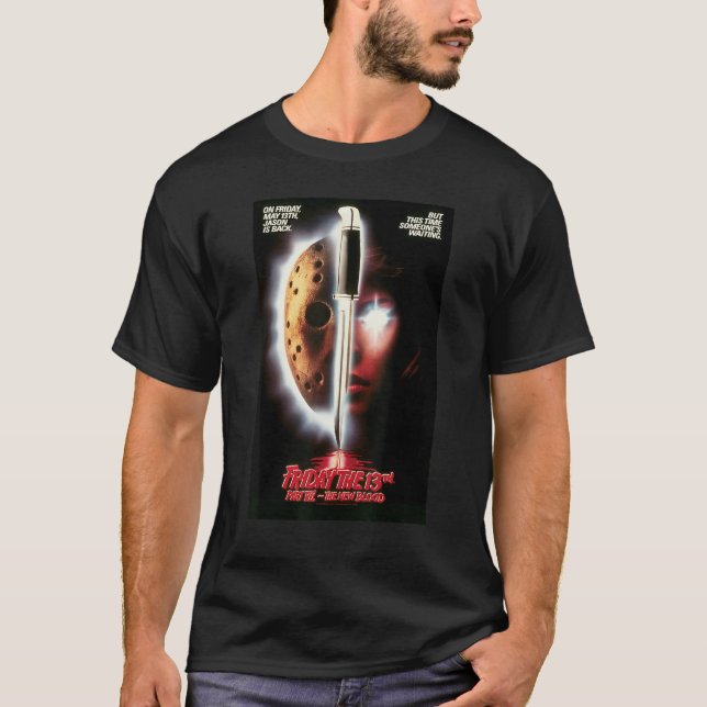 Camiseta Friday the 13th New Blood Poster (Frente)