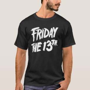 Camiseta Friday the 13th Stacked Painted Logo