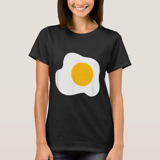 Camiseta Fried Egg Graphic Funny Breakfast Eggs Lover  (Frente)