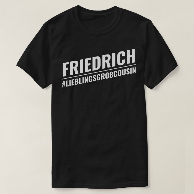 Camiseta Friedrich (Frente do Design)