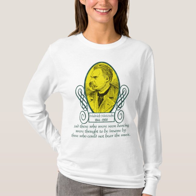 Camiseta Friedrich Nietzsche (Frente)