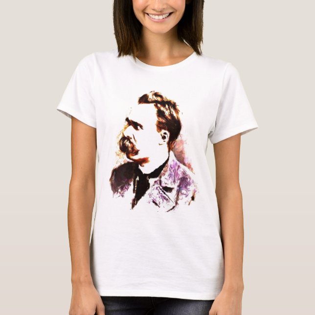 Camiseta Friedrich Nietzsche (Frente)