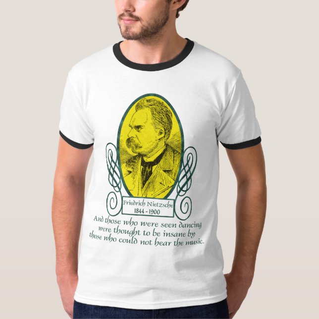Camiseta Friedrich Nietzsche (Frente)