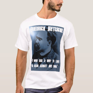 Camiseta Friedrich Nietzsche POR QUE VIVER