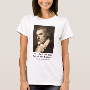 Camiseta Friedrich Schiller: Der Freiheit de Kunst - de